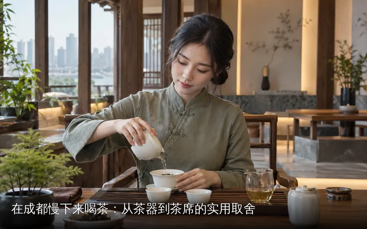 在成都慢下来喝茶：从茶器到茶席的实用取舍