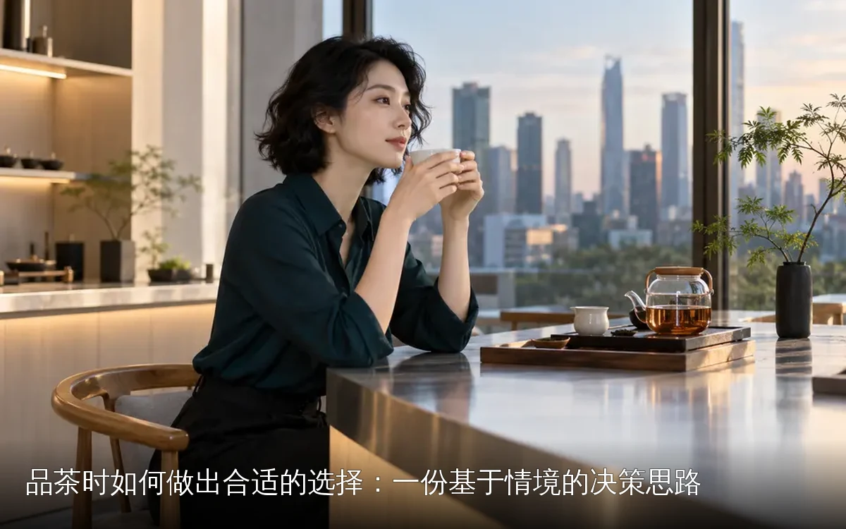 品茶时如何做出合适的选择：一份基于情境的决策思路